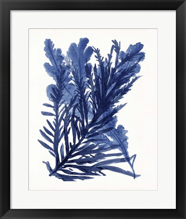 Framed Indigo Ocean III Print