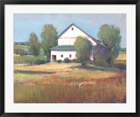 Framed Country Barn II Print