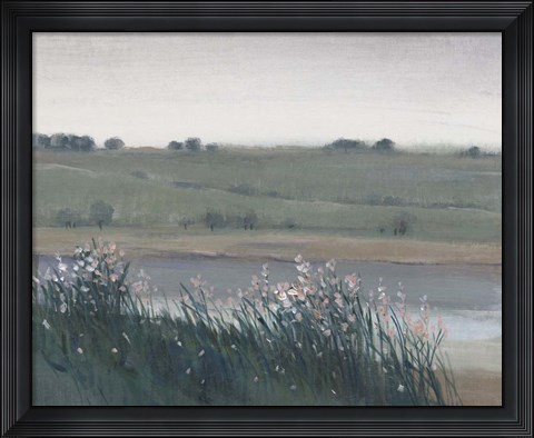 Framed Hazy Morning I Print