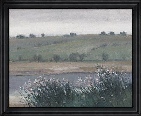 Framed Hazy Morning II Print