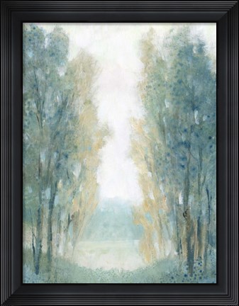 Framed Golden Edge II Print