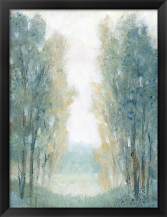 Framed Golden Edge II Print