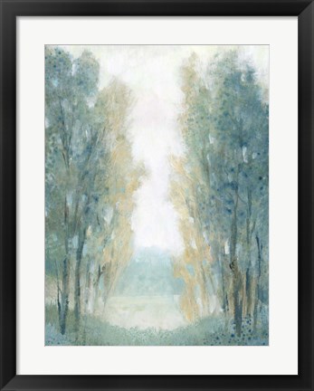 Framed Golden Edge II Print