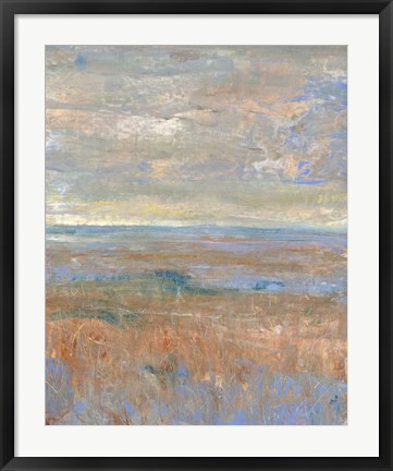 Framed Evening Marsh II Print