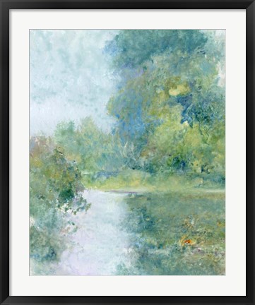 Framed Tranquil Stream II Print