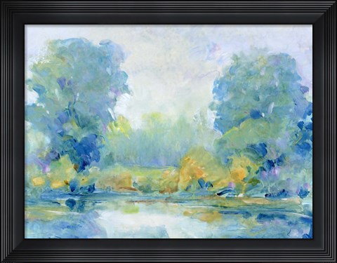 Framed Quiet Morning I Print