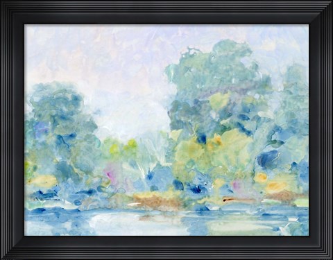 Framed Quiet Morning II Print