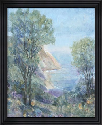 Framed Scenic View I Print