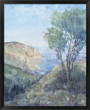 Framed Scenic View II Print