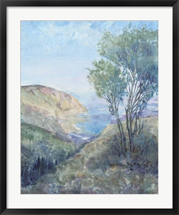 Framed Scenic View II Print