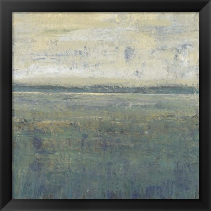Framed Sage Terrain II Print