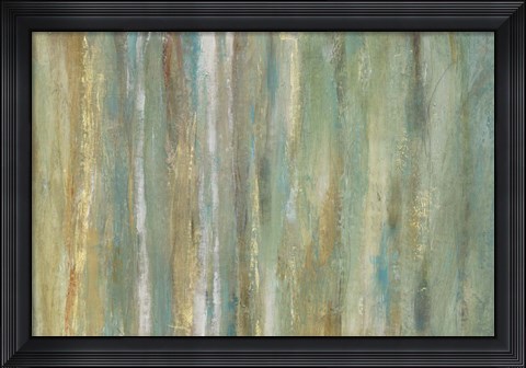 Framed Vertical Flow II Print