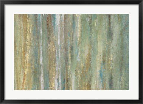 Framed Vertical Flow II Print