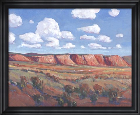 Framed Distant Mesa II Print