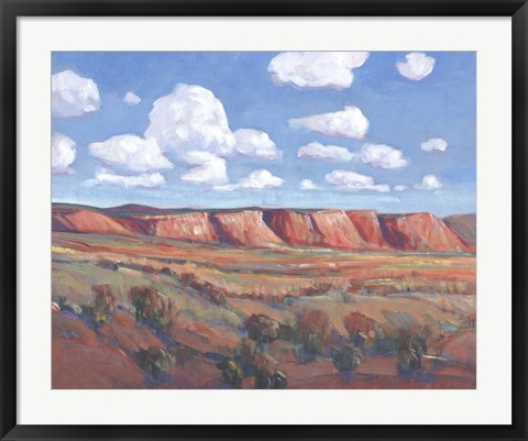 Framed Distant Mesa II Print