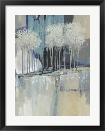 Framed Whimsical Treeline II Print