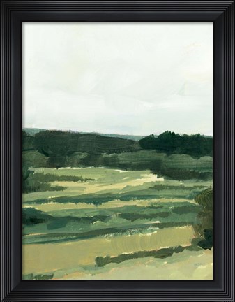 Framed Treeline Vista I Print