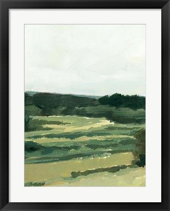 Framed Treeline Vista I Print