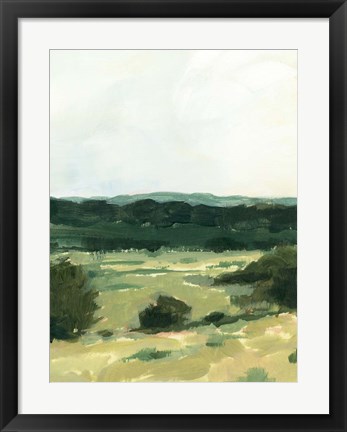 Framed Treeline Vista II Print