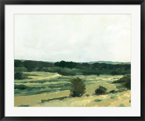 Framed Treeline Vista III Print