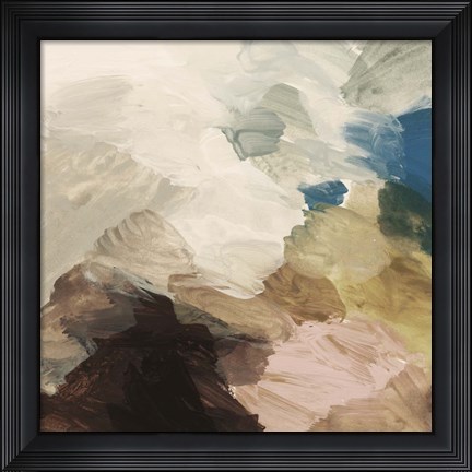 Framed Color Meld I Print