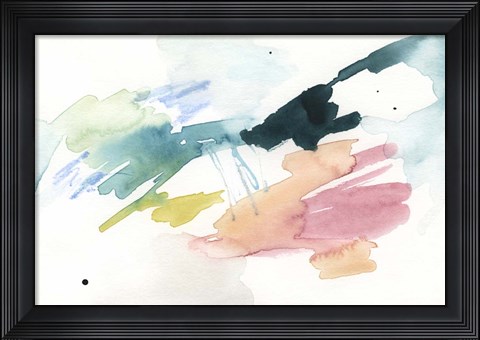 Framed Candy Sky I Print