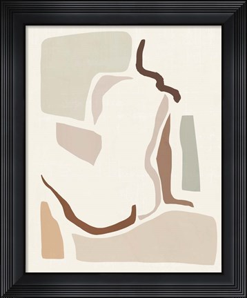 Framed Lounge Abstract I Print