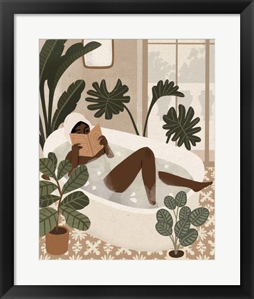 Framed Home Spa I Print