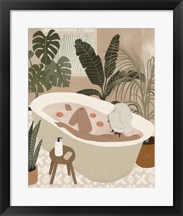 Framed Home Spa II Print
