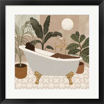 Framed Home Spa III Print
