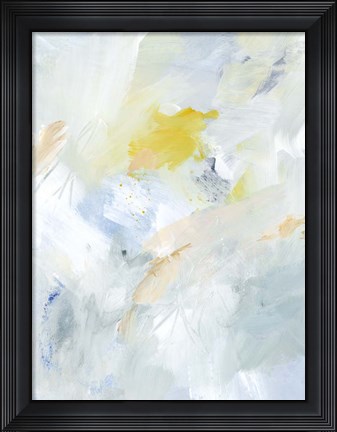 Framed Canary and Sky I Print
