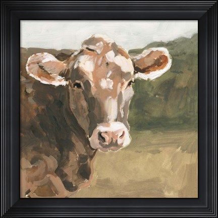 Framed On the Pasture I Print