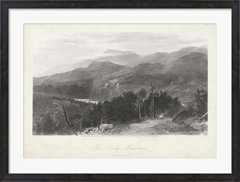Framed Smoky Mountains Print