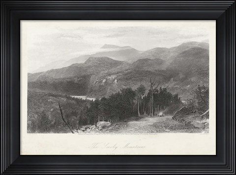 Framed Smoky Mountains Print