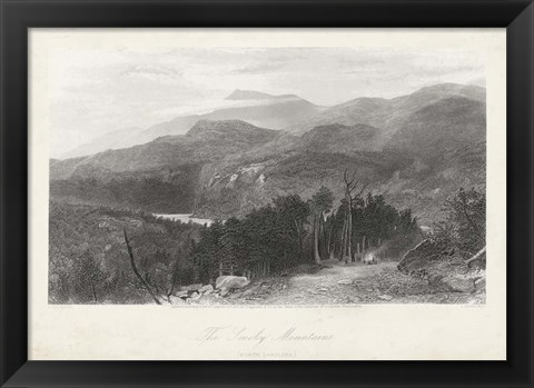 Framed Smoky Mountains Print