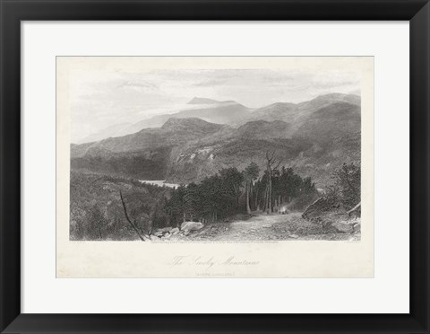 Framed Smoky Mountains Print