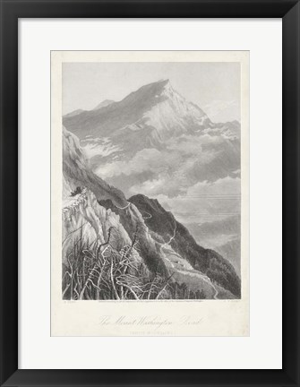 Framed Mount Washington Road Print