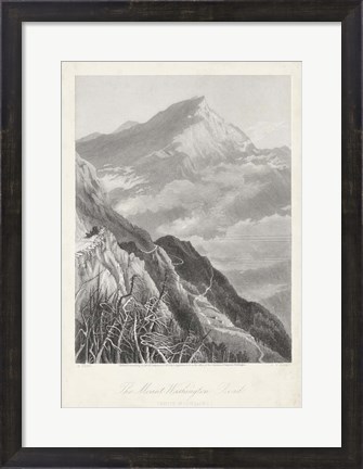 Framed Mount Washington Road Print