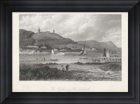 Framed Highlands of the Neversink Print