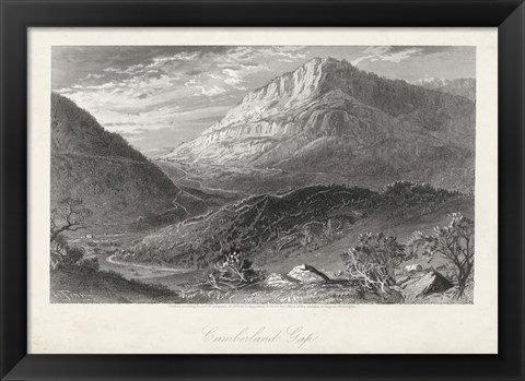 Framed Cumberland Gap Print