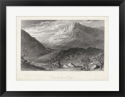 Framed Cumberland Gap Print