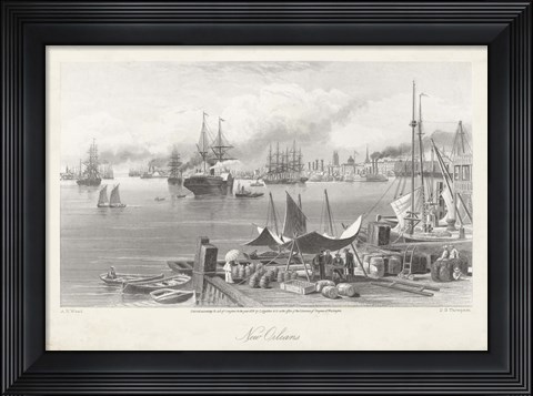 Framed New Orleans Print