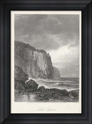 Framed Lake Superior Print