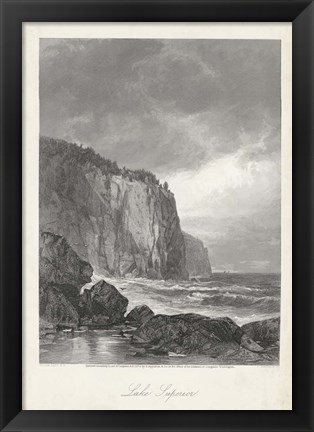 Framed Lake Superior Print