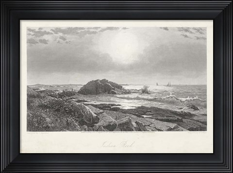Framed Indian Rock Print
