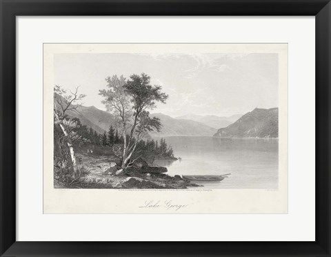 Framed Lake George Print