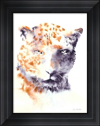 Framed Cheetah Neutral Print