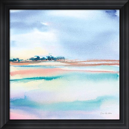 Framed Water and Sand Print