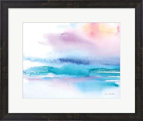 Framed Washed Sunset Print