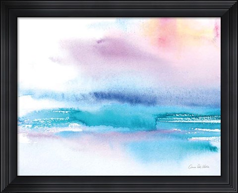 Framed Washed Sunset Print